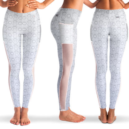  Just Being You, Your Way!-Activewear for Divas | Get your next pair of stunning mesh leggings designed just for you!-Leggings - AOP - MESH FREE STYLE BLEND 4R P0P1