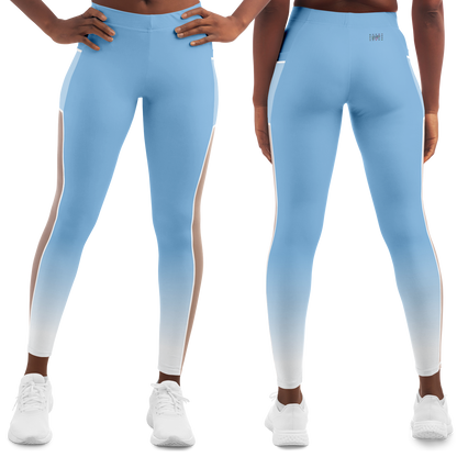  Just Being You, Your Way!-Activewear for Divas | Stand out at the gym, get your next pair of mesh leggings designed just for you!-Leggings - AOP - MESH FREE STYLE BLEND P2P3