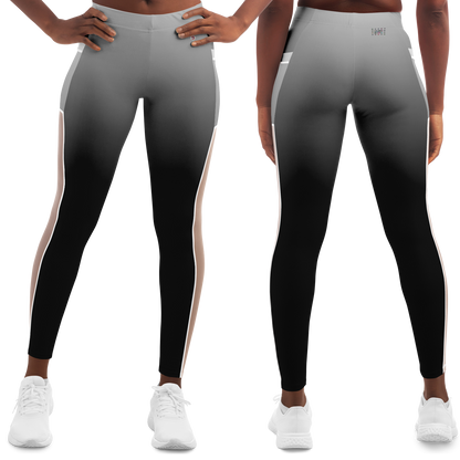  Just Being You, Your Way!-Activewear for Divas | Stand out at the gym, get your next pair of mesh leggings designed just for you!-Leggings - AOP - MESH FREE STYLE BLEND P2P3