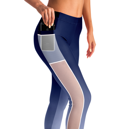  Just Being You, Your Way!-Activewear for Divas | Stand out at the gym, get your next pair of mesh leggings designed just for you!-Leggings - AOP - MESH FREE STYLE BLEND P2P3