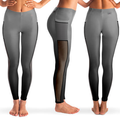  Just Being You, Your Way!-Activewear for Divas | Stand out at the gym, get your next pair of mesh leggings designed just for you!-Leggings - AOP - MESH FREE STYLE BLEND P2P3