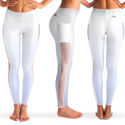  Just Being You, Your Way!-Activewear for Divas | Stand out at the gym, get your next pair of mesh leggings designed just for you!-Leggings - AOP - MESH FREE STYLE BLEND P2P3