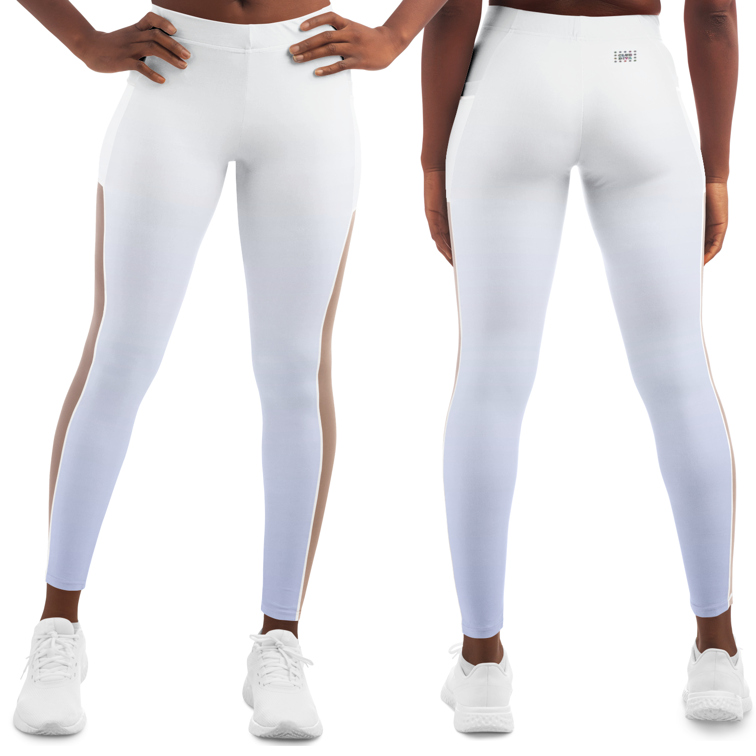  Just Being You, Your Way!-Activewear for Divas | Stand out at the gym, get your next pair of mesh leggings designed just for you!-Leggings - AOP - MESH FREE STYLE BLEND P2P3