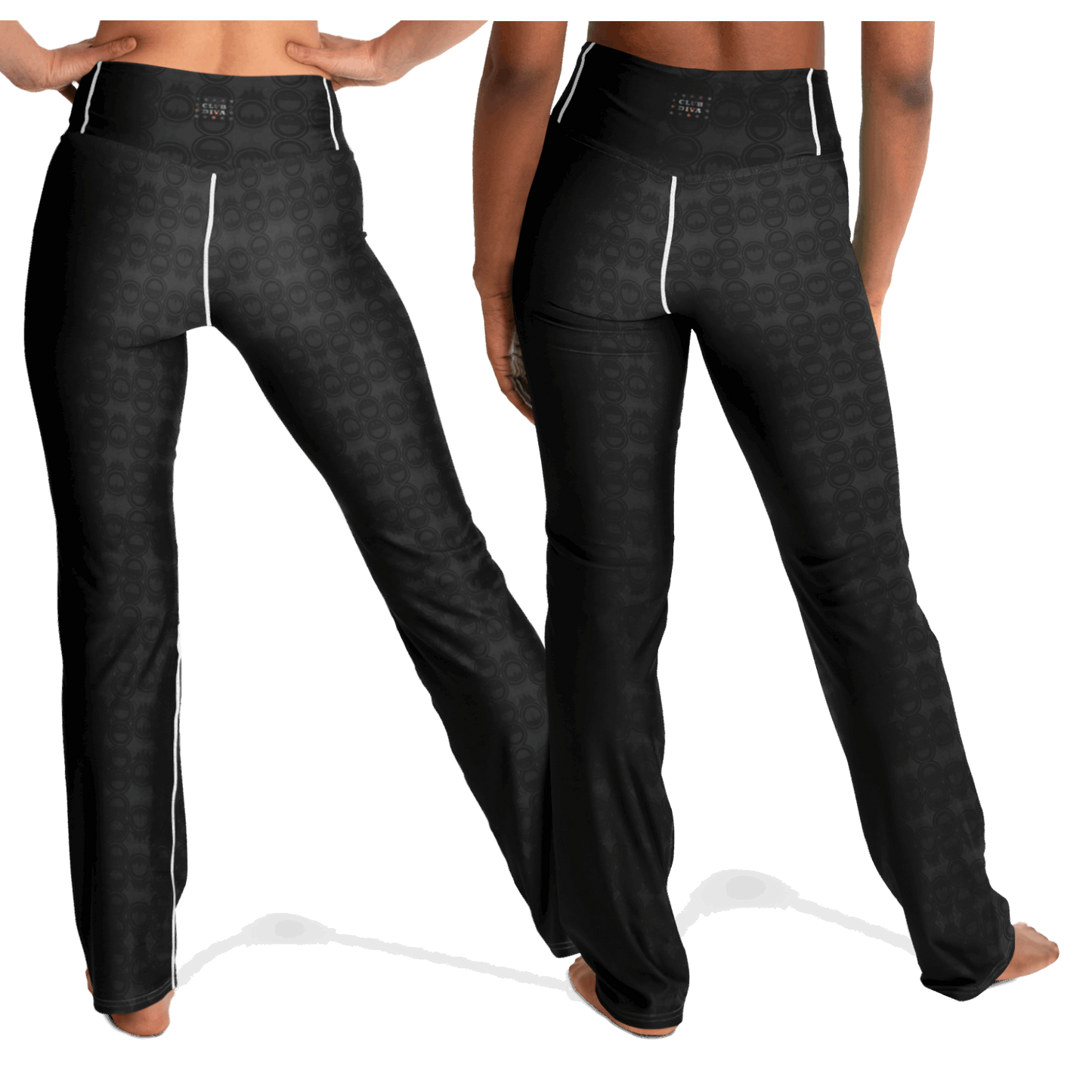  Just Being You, Your Way!-Activewear for Divas | Standout at jazz dance, get your next pair of flared leggings designed just for you!-Leggings - AOP - FLARE FREE STYLE 4R P1P2P3