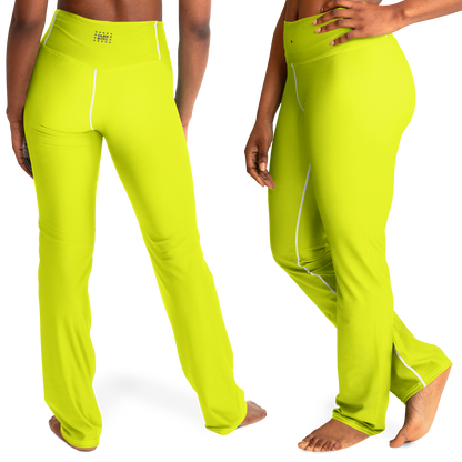  Just Being You, Your Way!-Activewear for Divas | Standout at the gym, get your next pair of flared leggings designed just for you!-Leggings - AOP - FLARE FREE STYLE PLAIN P1P2P3