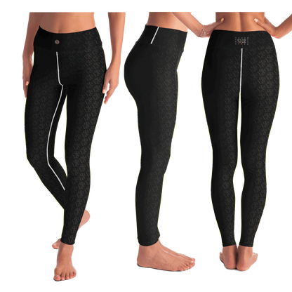  Just Being You, Your Way!-Activewear for Divas | Standout at yoga practice, get your next pair of dog paw pattern leggings designed just for you!-Leggings - AOP - YOGA FREE STYLE POOCH P1P2P3