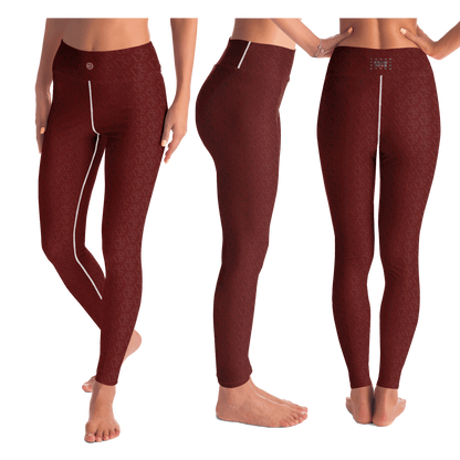  Just Being You, Your Way!-Activewear for Divas | Standout at yoga practice, get your next pair of dog paw pattern leggings designed just for you!-Leggings - AOP - YOGA FREE STYLE POOCH P1P2P3