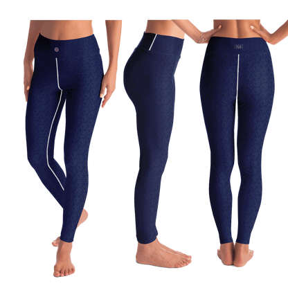  Just Being You, Your Way!-Activewear for Divas | Standout at yoga practice, get your next pair of dog paw pattern leggings designed just for you!-Leggings - AOP - YOGA FREE STYLE POOCH P1P2P3