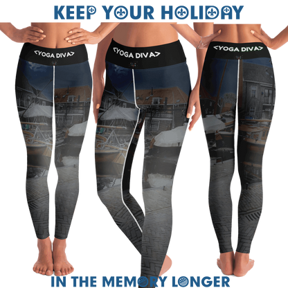  Just Being You, Your Way!-Activewear for Divas | Standout at yoga practice, get your next pair of dog paw pattern leggings designed just for you!-Leggings - AOP - YOGA FREE STYLE POOCH P1P2P3