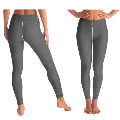  Just Being You, Your Way!-Activewear for Divas | Standout at yoga practice, get your next pair of dog paw pattern leggings designed just for you!-Leggings - AOP - YOGA FREE STYLE POOCH P1P2P3