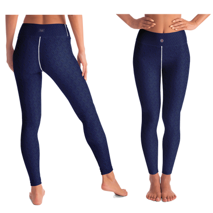  Just Being You, Your Way!-Activewear for Divas | Standout at yoga practice, get your next pair of dog paw pattern leggings designed just for you!-Leggings - AOP - YOGA FREE STYLE POOCH P1P2P3