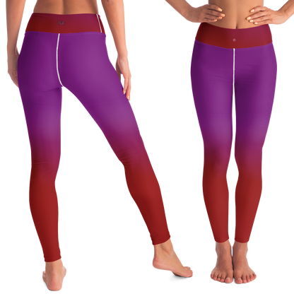  Just Being You, Your Way!-Activewear for Divas | Standout at yoga practice, get your next pair of leggings designed just for you!-Leggings - YOGA AOP - BLEND P0P1