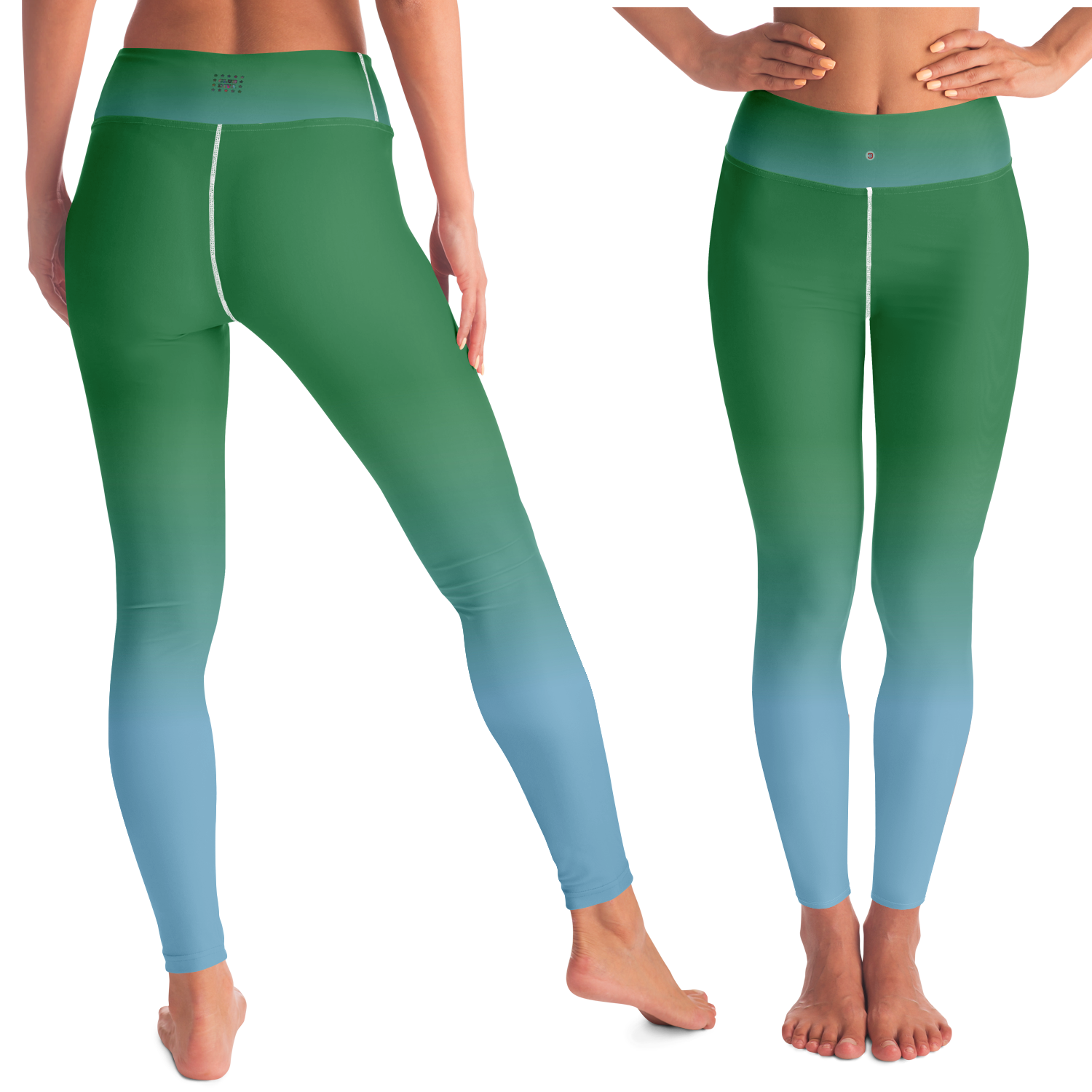  Just Being You, Your Way!-Activewear for Divas | Standout at yoga practice, get your next pair of leggings designed just for you!-Leggings - YOGA AOP - BLEND P0P1