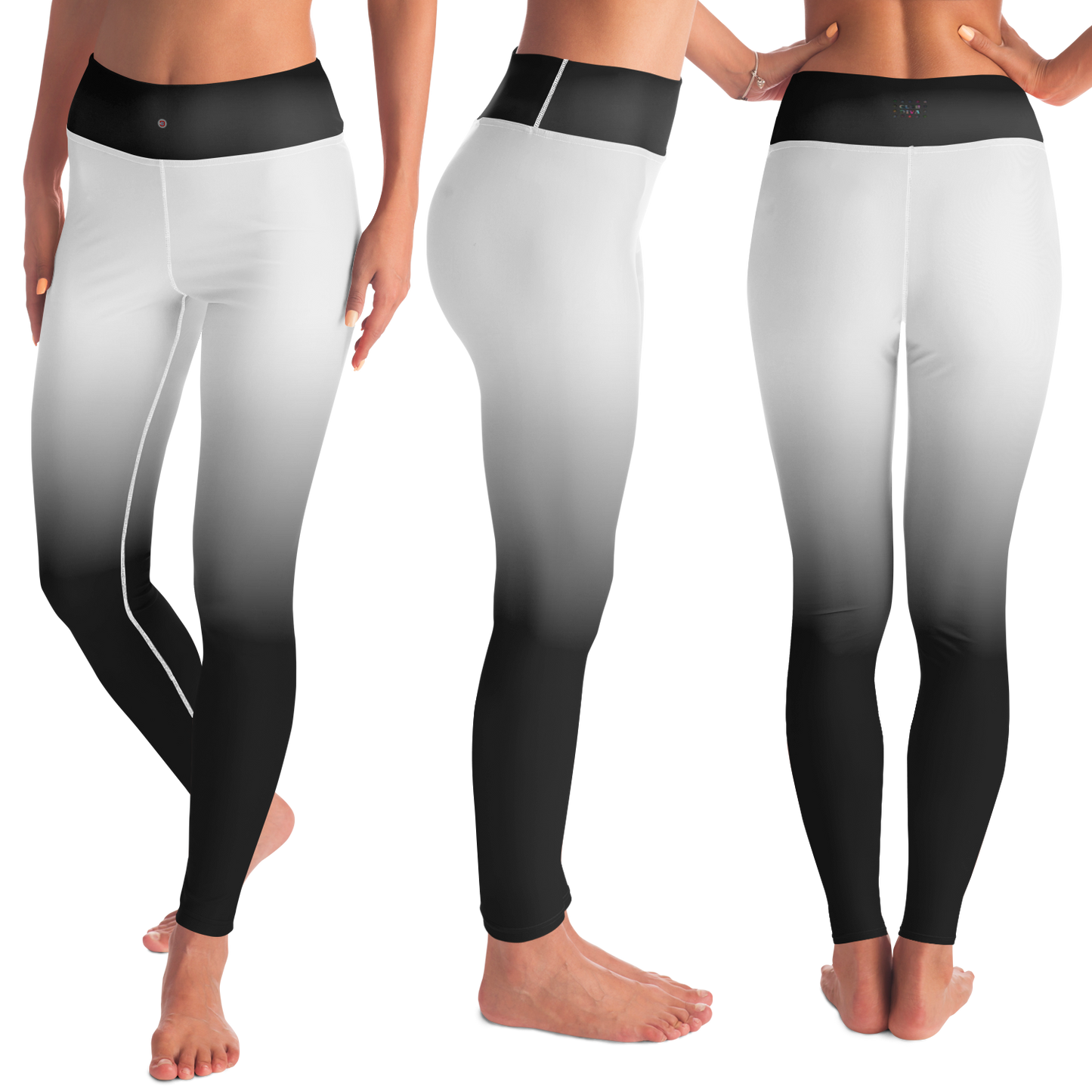  Just Being You, Your Way!-Activewear for Divas | Standout at yoga practice, get your next pair of leggings designed just for you!-Leggings - YOGA AOP - BLEND P0P1