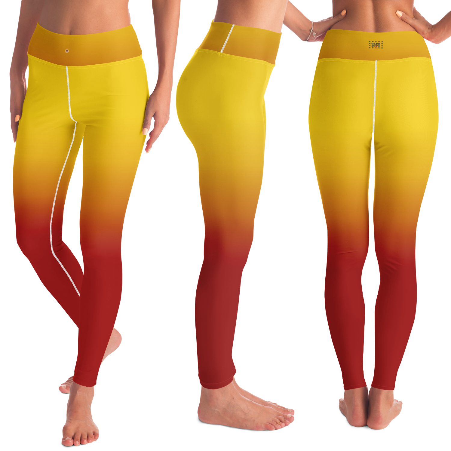  Just Being You, Your Way!-Activewear for Divas | Standout at yoga practice, get your next pair of leggings designed just for you!-Leggings - YOGA AOP - BLEND P0P1