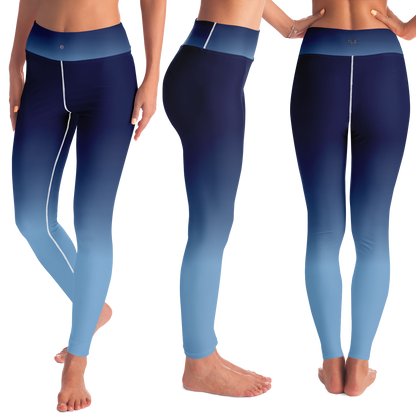  Just Being You, Your Way!-Activewear for Divas | Standout at yoga practice, get your next pair of leggings designed just for you!-Leggings - YOGA AOP - BLEND P0P1