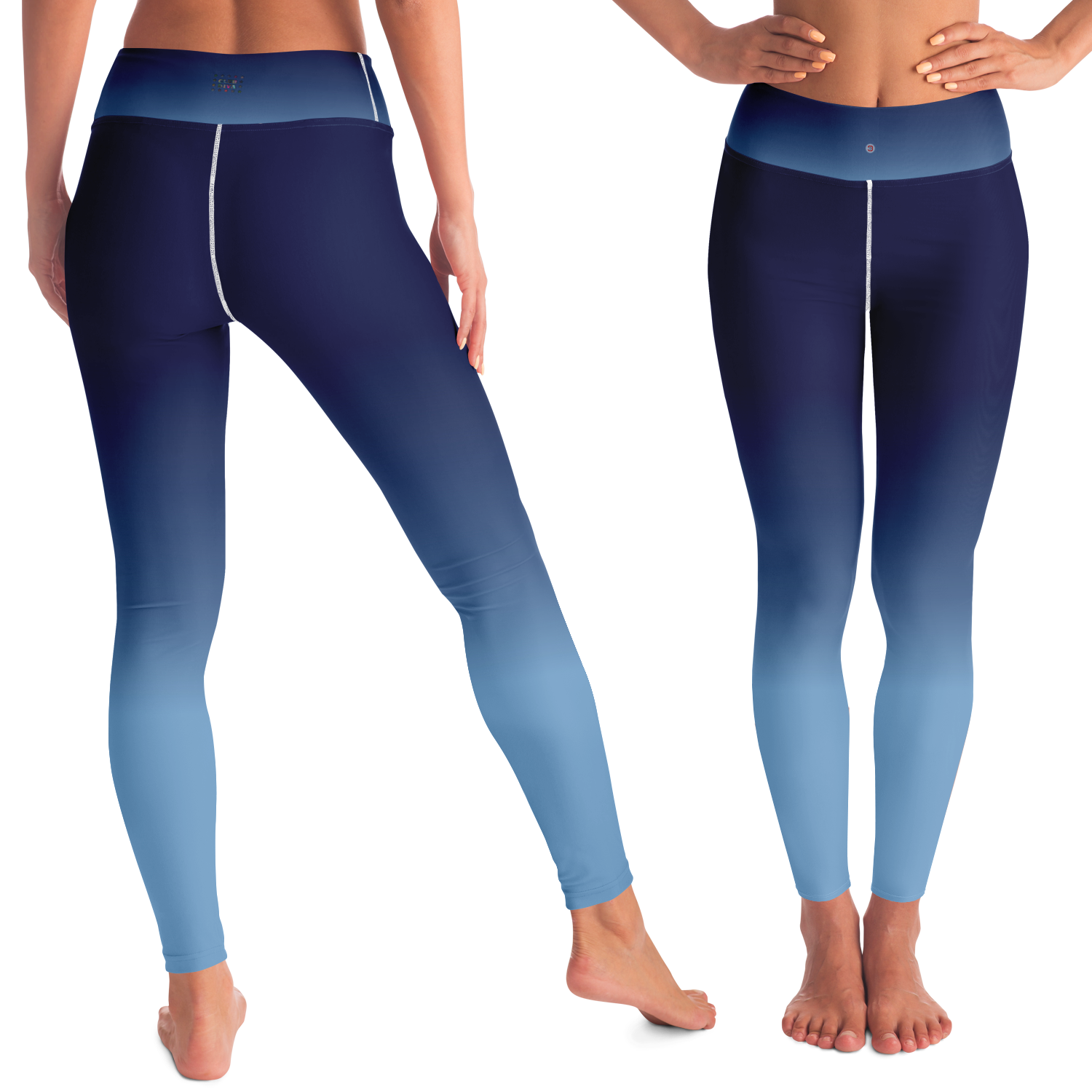  Just Being You, Your Way!-Activewear for Divas | Standout at yoga practice, get your next pair of leggings designed just for you!-Leggings - YOGA AOP - BLEND P0P1