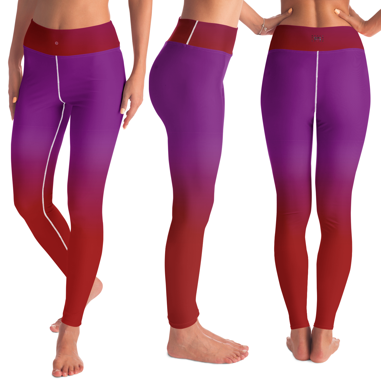  Just Being You, Your Way!-Activewear for Divas | Standout at yoga practice, get your next pair of leggings designed just for you!-Leggings - YOGA AOP - BLEND P0P1