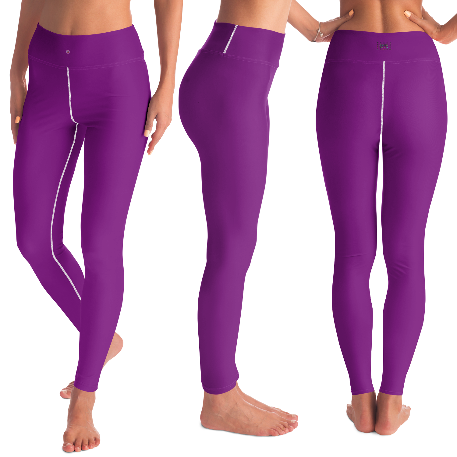  Just Being You, Your Way!-Activewear for Divas | Standout at yoga practice, get your next pair of yoga leggings designed just for you!-Leggings - AOP - YOGA PLAIN FREE STYLE P1P2P3