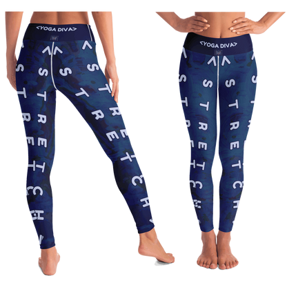  Just Being You, Your Way!-Activewear for Divas | Standout at yoga practice, get your next pair of yoga leggings designed just for you!-Leggings - AOP - YOGA FREE STYLECC P0P1