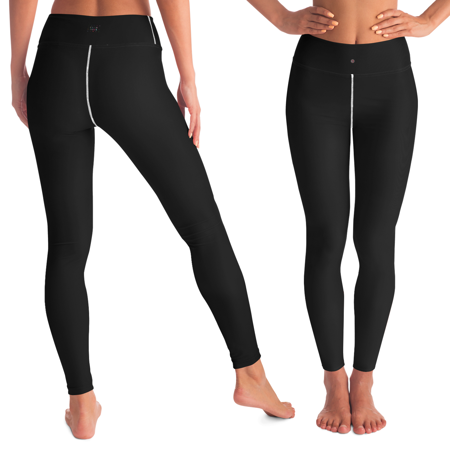  Just Being You, Your Way!-Activewear for Divas | Standout at yoga practice, get your next pair of yoga leggings designed just for you!-Leggings - AOP - YOGA PLAIN FREE STYLE P1P2P3