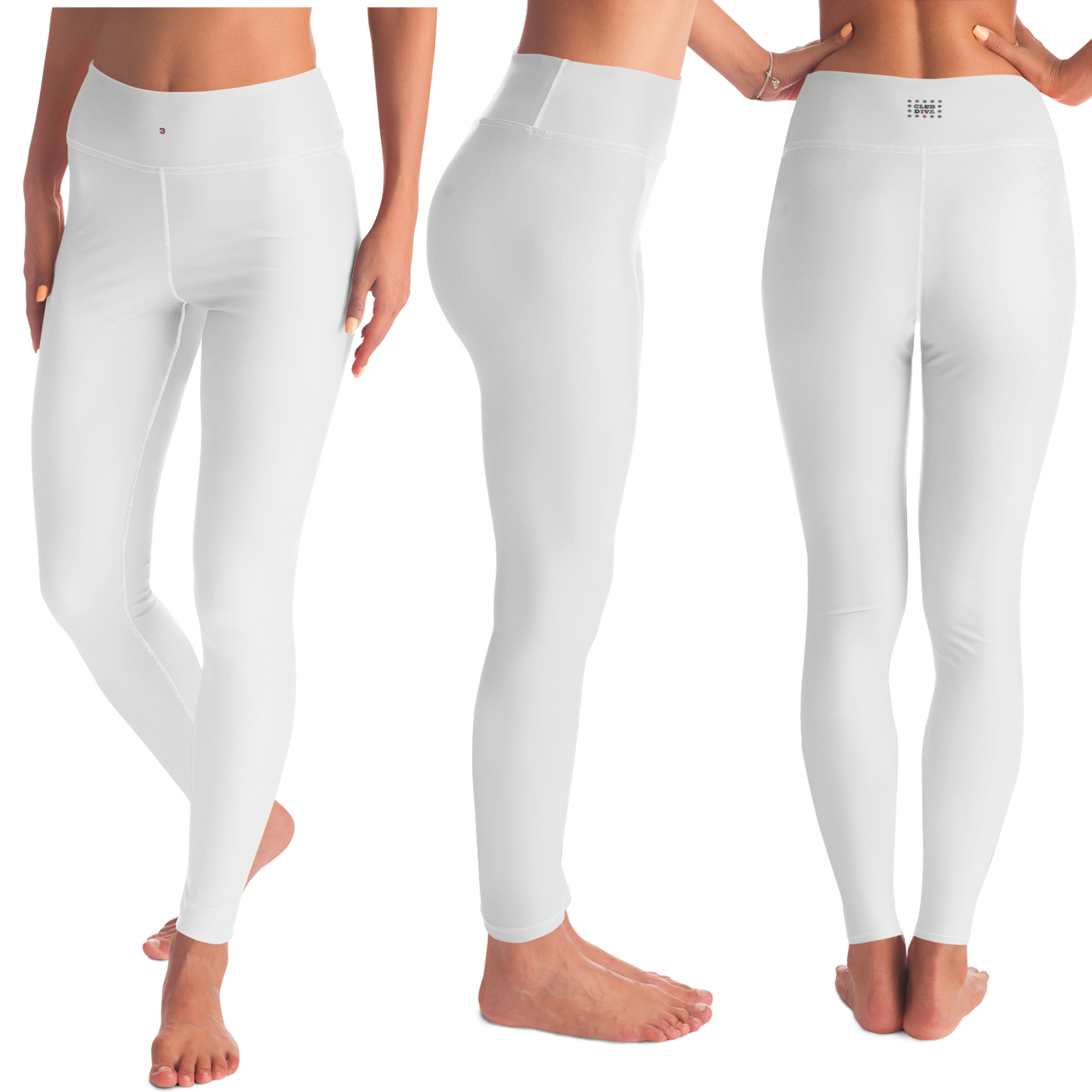  Just Being You, Your Way!-Activewear for Divas | Standout at yoga practice, get your next pair of yoga leggings designed just for you!-Leggings - AOP - YOGA PLAIN FREE STYLE P1P2P3