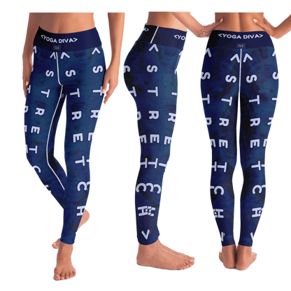  Just Being You, Your Way!-Activewear for Divas | Standout at yoga practice, get your next pair of yoga leggings designed just for you!-Leggings - AOP - YOGA FREE STYLECC P0P1