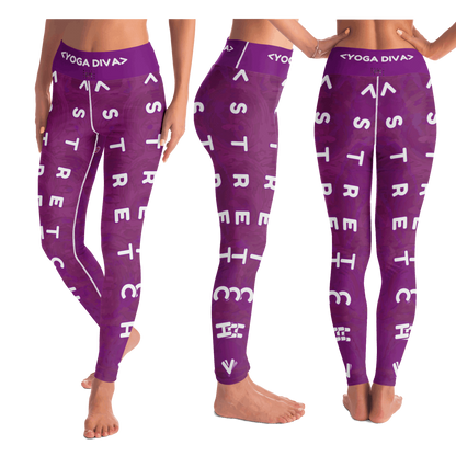  Just Being You, Your Way!-Activewear for Divas | Standout at yoga practice, get your next pair of yoga leggings designed just for you!-Leggings - AOP - YOGA FREE STYLECC P0P1