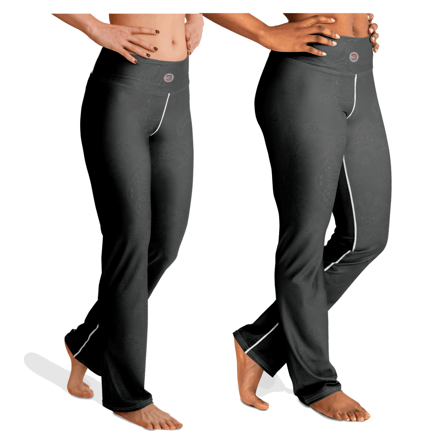  Just Being You, Your Way!-Activewear for Divas | Standout during aerobics, get your next pair of flared leggings designed just for you!-Leggings - AOP - FLARE FREE STYLE TC P1P2P3