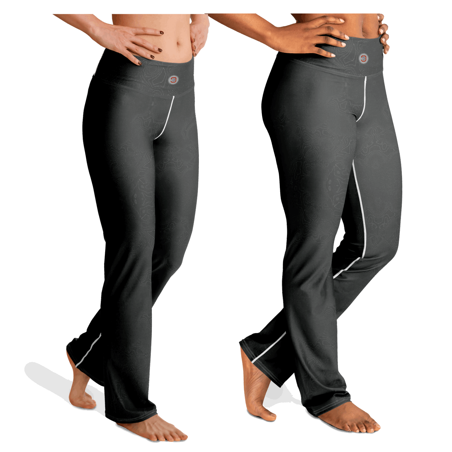  Just Being You, Your Way!-Activewear for Divas | Standout during aerobics, get your next pair of flared leggings designed just for you!-Leggings - AOP - FLARE FREE STYLE TC P1P2P3