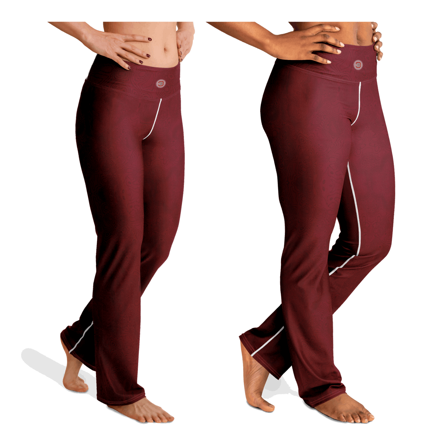  Just Being You, Your Way!-Activewear for Divas | Standout during aerobics, get your next pair of flared leggings designed just for you!-Leggings - AOP - FLARE FREE STYLE TC P1P2P3