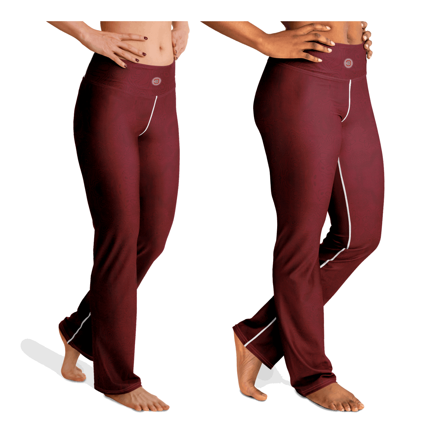  Just Being You, Your Way!-Activewear for Divas | Standout during aerobics, get your next pair of flared leggings designed just for you!-Leggings - AOP - FLARE FREE STYLE TC P1P2P3