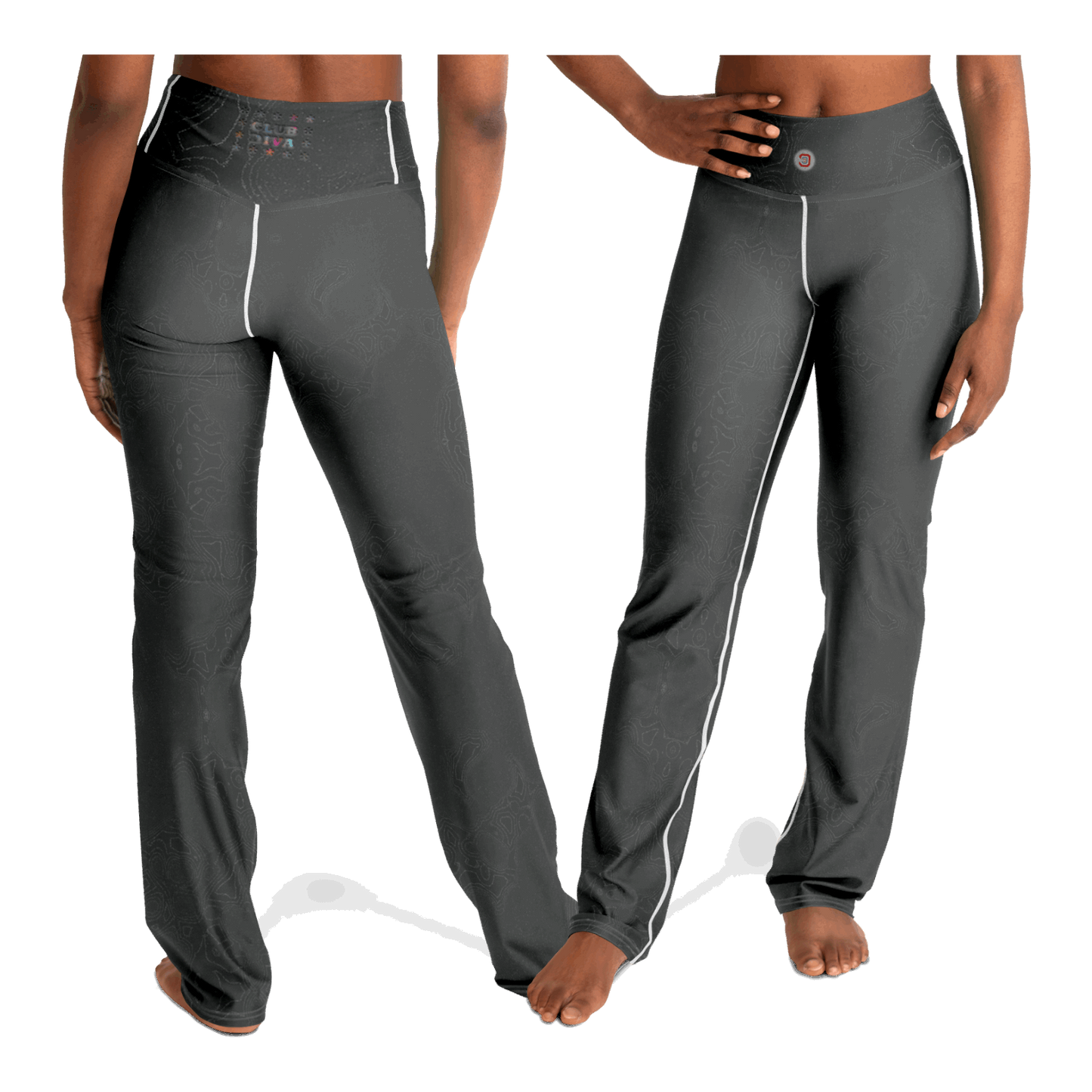  Just Being You, Your Way!-Activewear for Divas | Standout during aerobics, get your next pair of flared leggings designed just for you!-Leggings - AOP - FLARE FREE STYLE TC P1P2P3