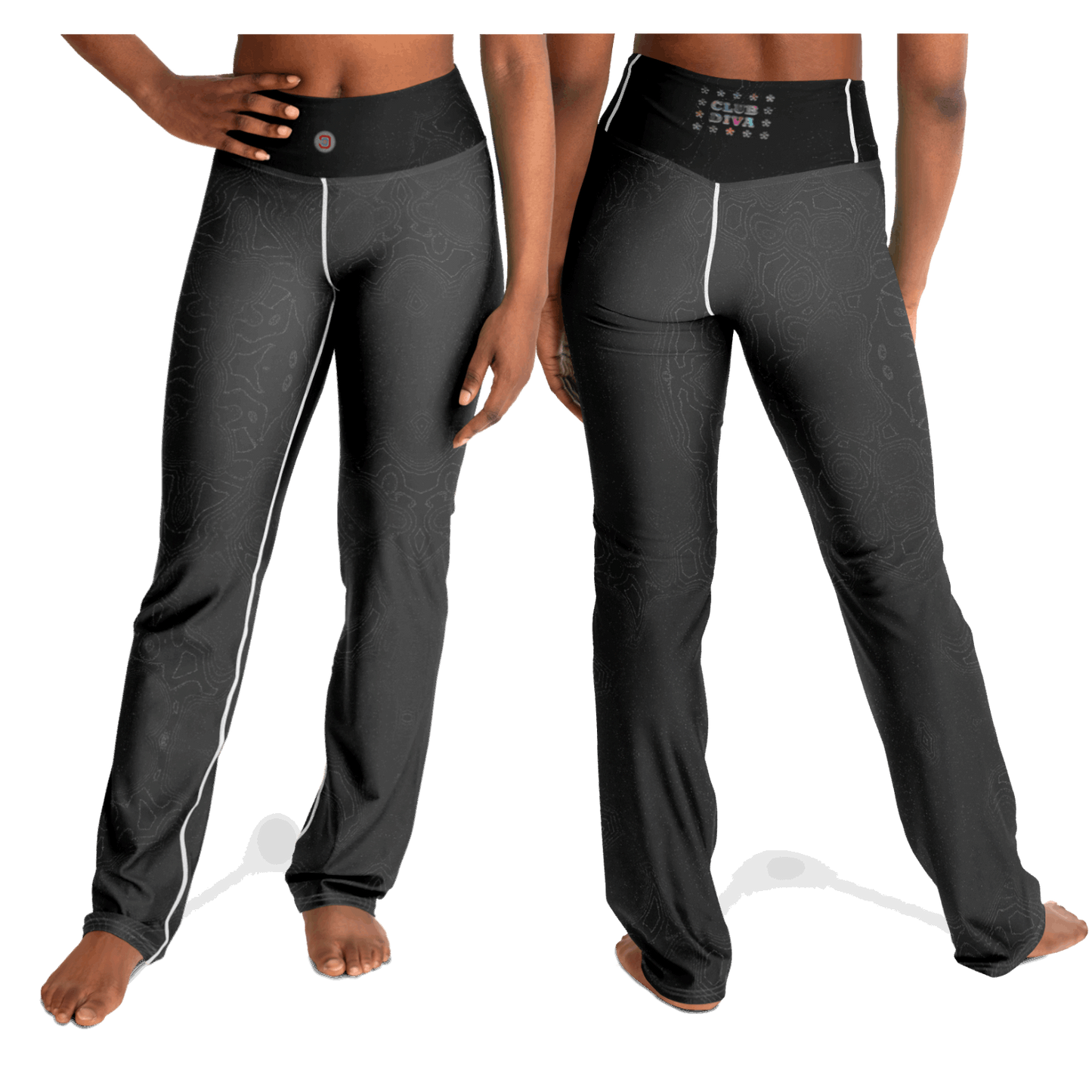  Just Being You, Your Way!-Activewear for Divas | Standout during aerobics, get your next pair of flared leggings designed just for you!-Leggings - AOP - FLARE FREE STYLE TC P1P2P3