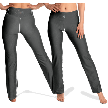  Just Being You, Your Way!-Activewear for Divas | Standout during aerobics, get your next pair of flared leggings designed just for you!-Leggings - AOP - FLARE FREE STYLE TC P1P2P3