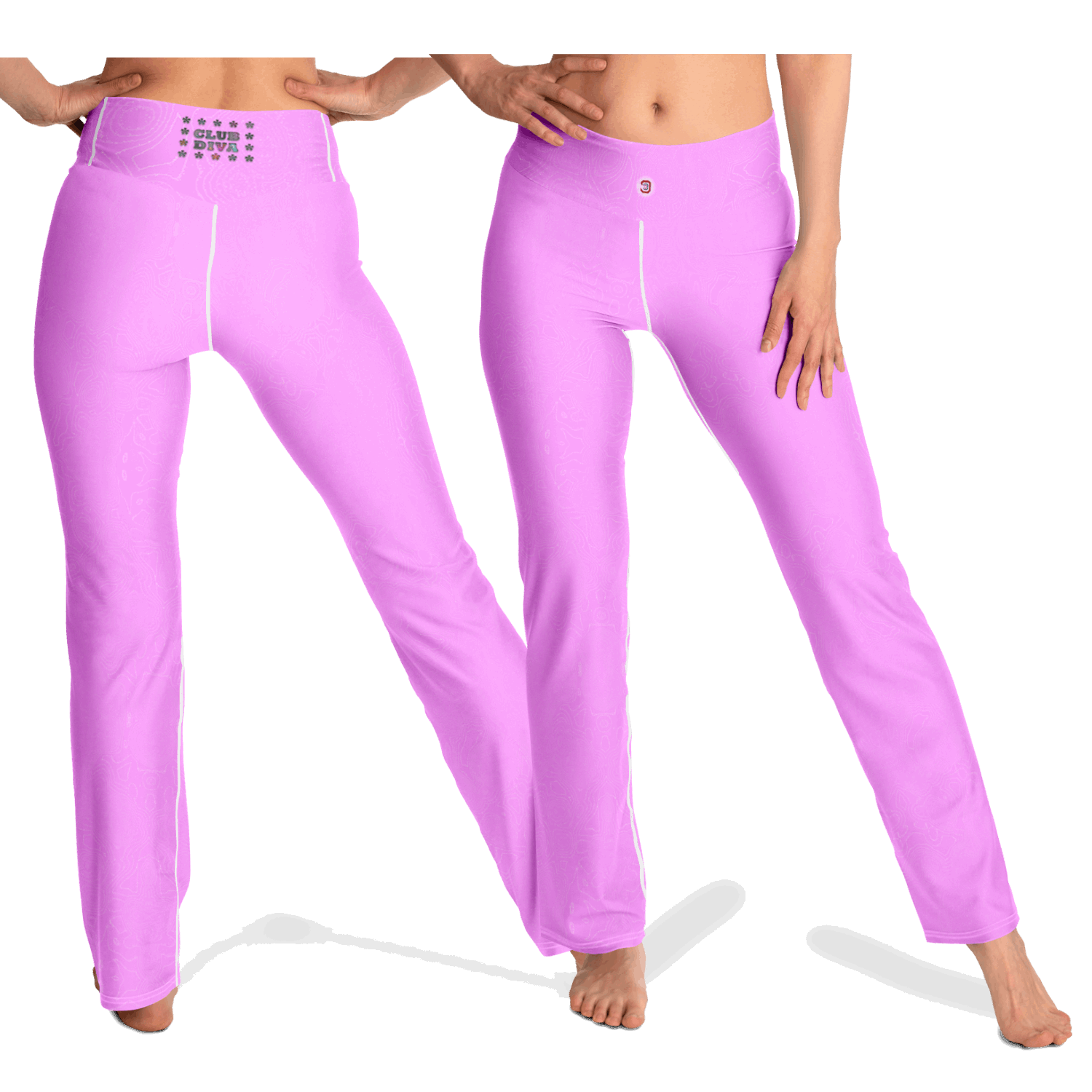  Just Being You, Your Way!-Activewear for Divas | Standout during aerobics, get your next pair of flared leggings designed just for you!-Leggings - AOP - FLARE FREE STYLE TC P1P2P3