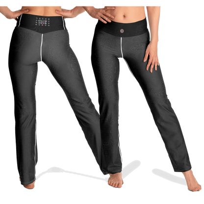  Just Being You, Your Way!-Activewear for Divas | Standout during aerobics, get your next pair of flared leggings designed just for you!-Leggings - AOP - FLARE FREE STYLE TC P1P2P3