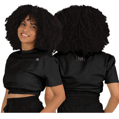  Just Being You, Your Way!-Activewear for Divas | Trendy and versatile crop top makes you look and feel amazing-Crop Top - AOP - TC P0P1