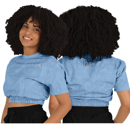  Just Being You, Your Way!-Activewear for Divas | Trendy and versatile crop top makes you look and feel amazing-Crop Top - AOP - TC P0P1