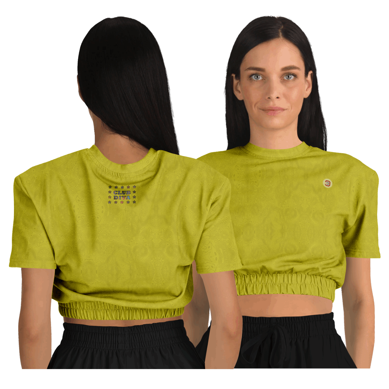  Just Being You, Your Way!-Activewear for Divas | Trendy and versatile crop top makes you look and feel amazing-Crop Top - AOP - TC P0P1