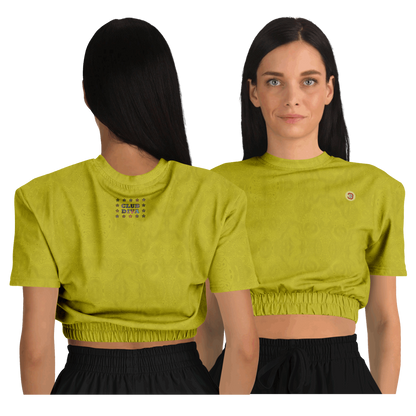  Just Being You, Your Way!-Activewear for Divas | Trendy and versatile crop top makes you look and feel amazing-Crop Top - AOP - TC P0P1