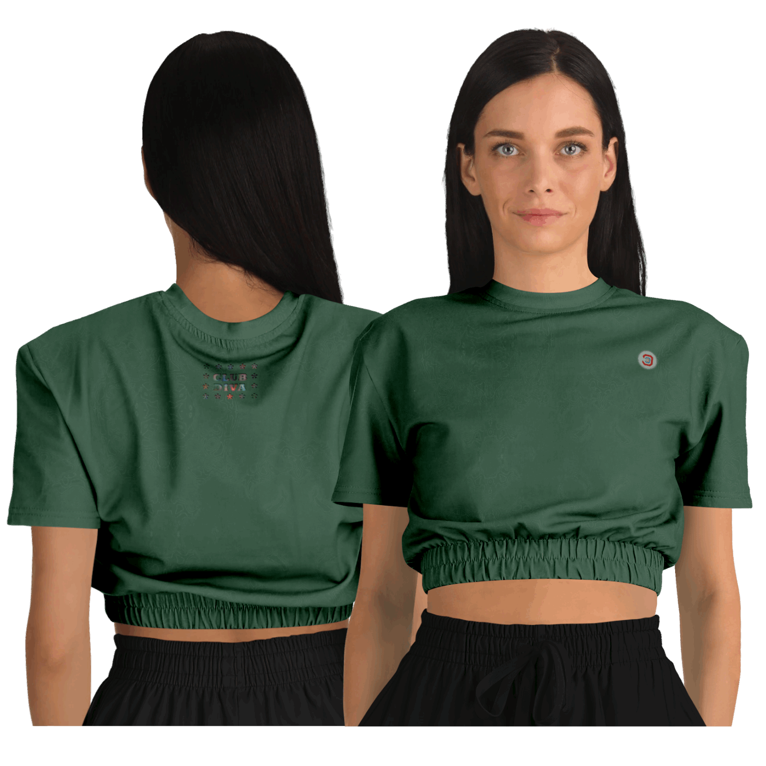  Just Being You, Your Way!-Activewear for Divas | Trendy and versatile crop top makes you look and feel amazing-Crop Top - AOP - TC P0P1