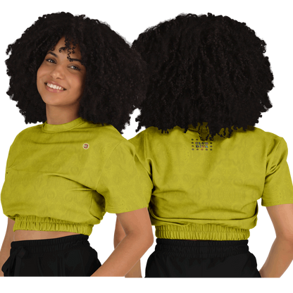  Just Being You, Your Way!-Activewear for Divas | Trendy and versatile crop top makes you look and feel amazing-Crop Top - AOP - TC P0P1