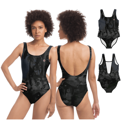  Just Being You, Your Way!-Activewear for Divas | Wow everyone at the beach or the pool with this 1-piece swimsuit.-One-Piece Swimsuit - AOP - TP P0P1P2P3