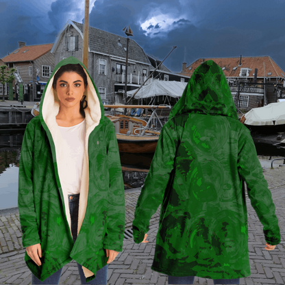  Just Being You, Your Way!-Activewear for Divas | Your best memories as the design for your cloak. Any design and base color!-Microfleece Cloak - AOP MIX FREE STYLE P1P2P3