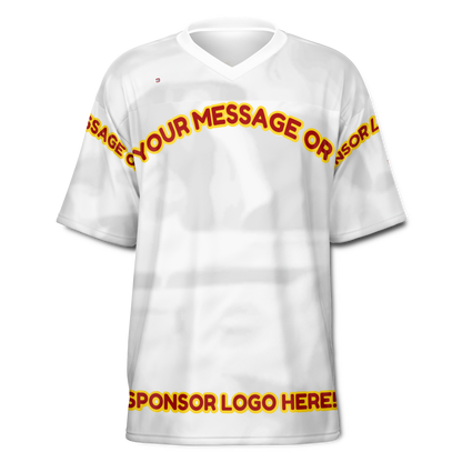  Just Being You, Your Way!-Activewear for Dudes | Get your best memories as the free style design for your next football shirt. Any design and base color!-Football Jersey - AOP - AC P0P1
