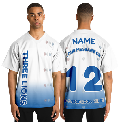  Just Being You, Your Way!-Activewear for Dudes | Get your best memories as the free style design for your next football shirt. Any design and base color!-Football Jersey - AOP - FREE STYLE LG P2P3