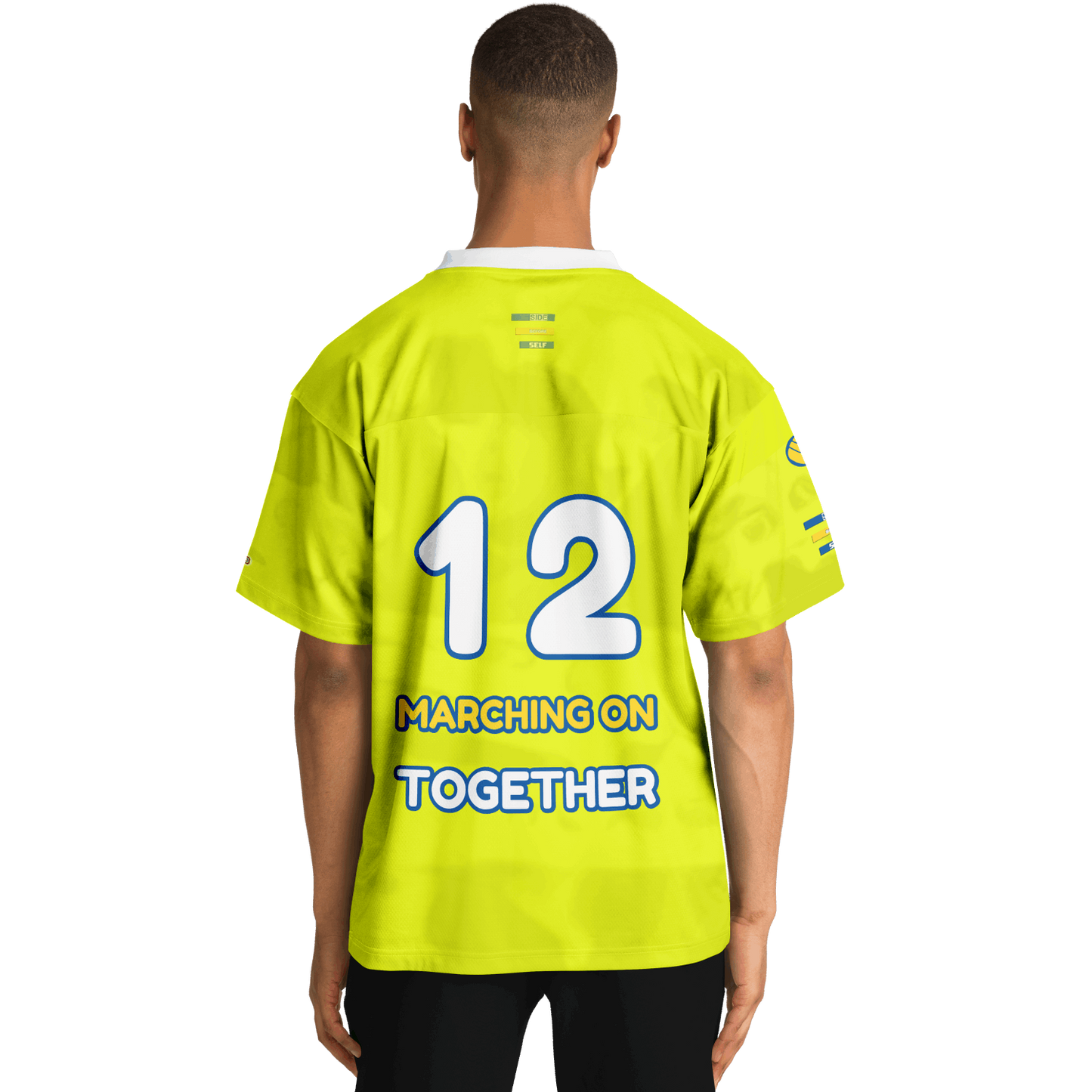  Just Being You, Your Way!-Activewear for Dudes | Get your best memories as the free style design for your next football shirt. Any design and base color!-Football Jersey - AOP - FREE STYLE SBS P3