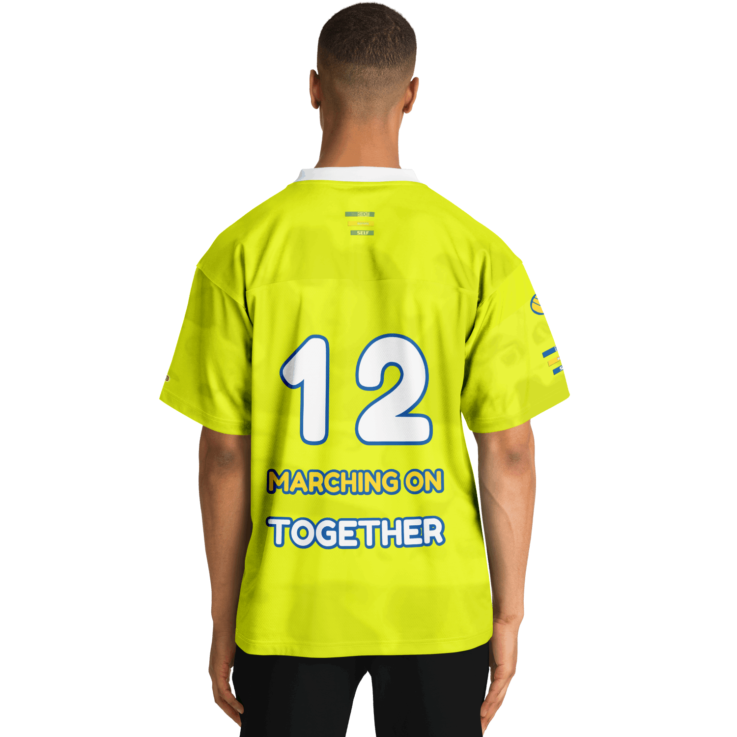  Just Being You, Your Way!-Activewear for Dudes | Get your best memories as the free style design for your next football shirt. Any design and base color!-Football Jersey - AOP - FREE STYLE SBS P3