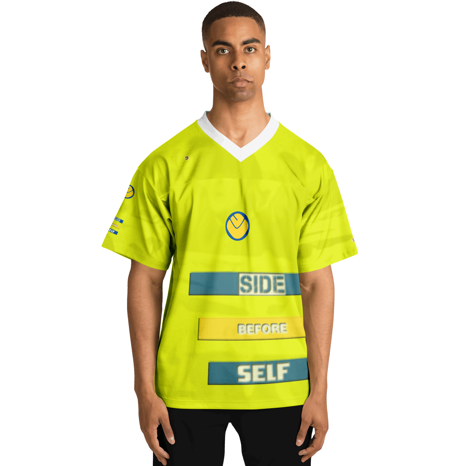  Just Being You, Your Way!-Activewear for Dudes | Get your best memories as the free style design for your next football shirt. Any design and base color!-Football Jersey - AOP - FREE STYLE SBS P3